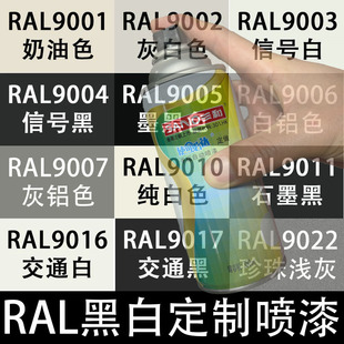 三和手摇自动喷漆RAL9003信号白色ral7035劳尔自喷漆使命必达定做