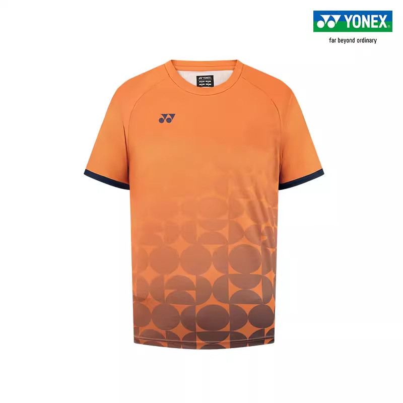 YONEX尤尼克斯16746EX 25FW大赛系列YY羽毛球服训练运动T恤球迷版