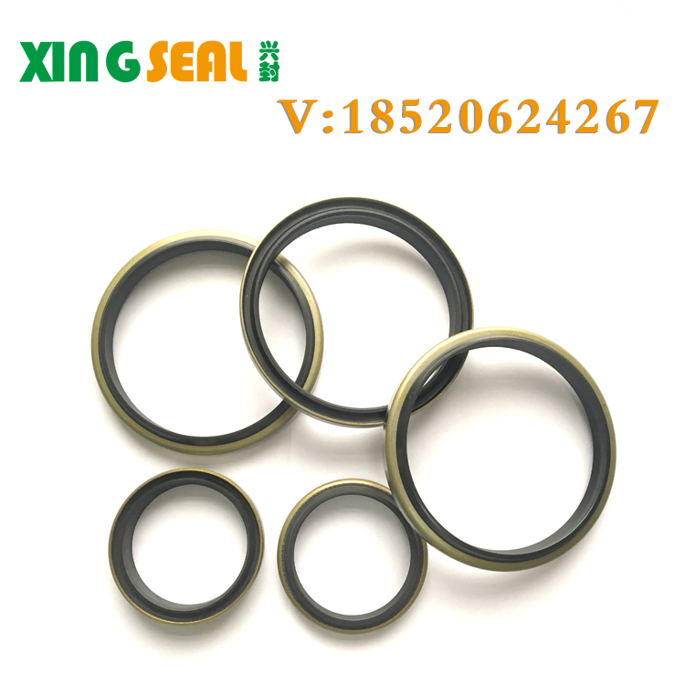 挖机油缸铁壳防尘密封圈 丁晴橡胶NBR 日本NOK DKB 100*114*8/11