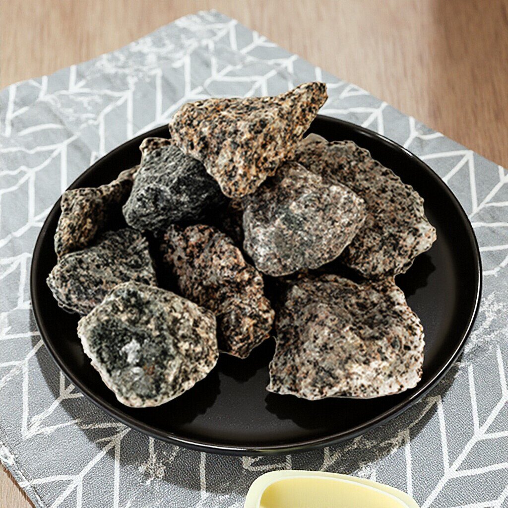 内蒙中华麦饭石颗粒天然原石净水直饮过滤器材料家用滤芯水族过滤