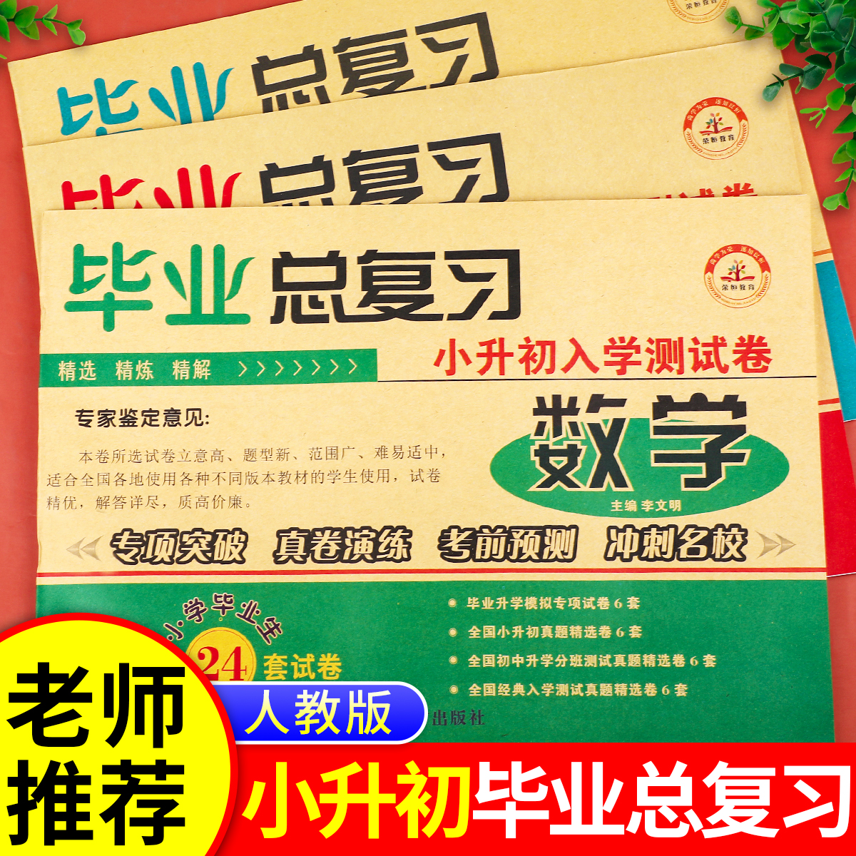 【2025新版】小升初毕业总复习人教版 小升初入学测试卷语文数学英语专项训练冲刺名校 小学升初中 升学考试全套真题卷子部编版