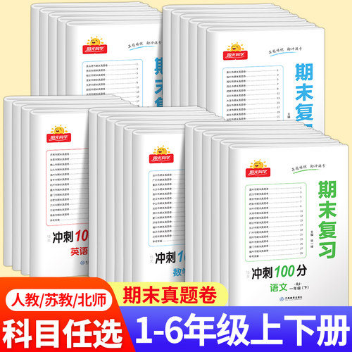 阳光同学期末复习冲刺100分