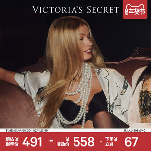 维密花卉蕾丝睫毛饰边梦幻聚拢/薄款文胸内衣女2026