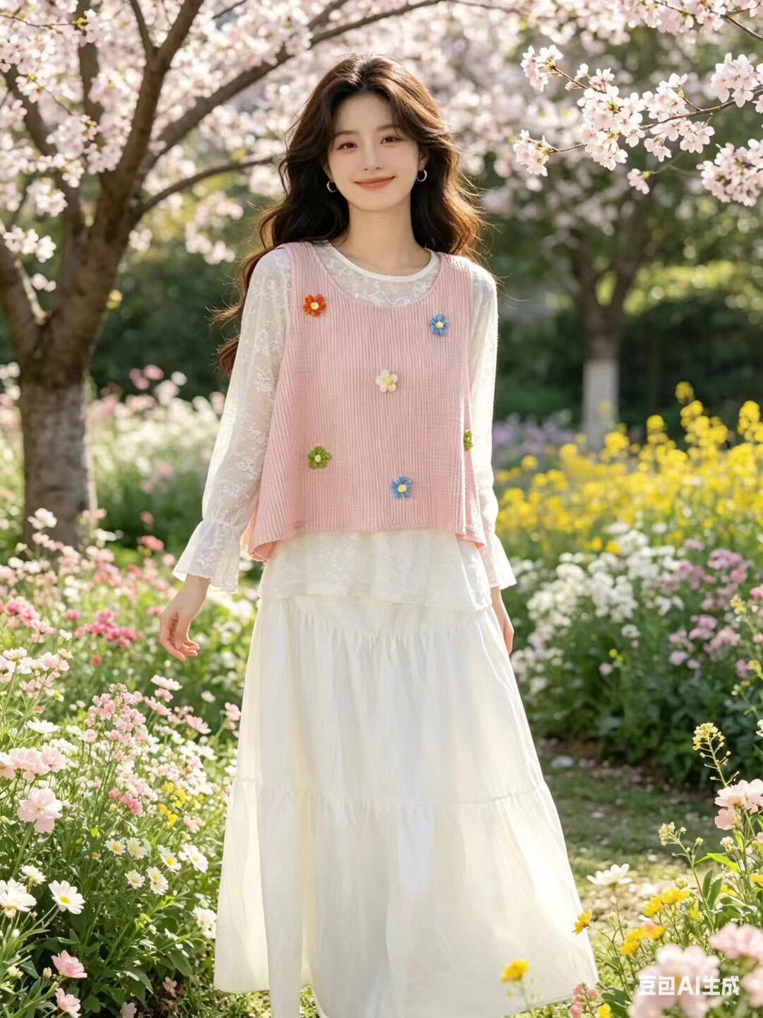 程小姐 大码定制女装2026夏季新款韩版显瘦可爱百搭洋气套装