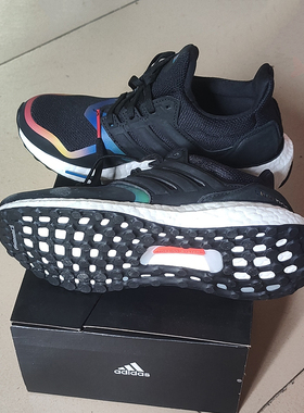 断码清仓 Adidas ultraboost阿迪达斯女子 UB全掌缓震跑鞋 FV7015