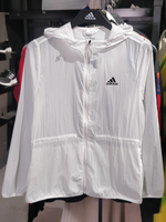 Adidas阿迪达斯外套女装休闲轻薄梭织防晒夹克GQ0628GQ0630GQ0631