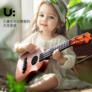 儿童尤克里里可弹奏国潮风儿童玩具吉他启蒙早教音乐玩具礼品礼物