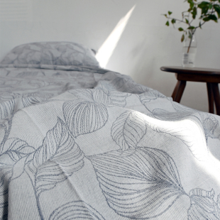 高货！！60支纯棉水洗棉色织提花AB版被套枕套双人被套三件套