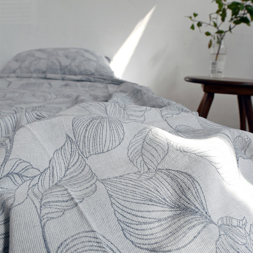 高货！！60支纯棉水洗棉色织提花AB版被套枕套双人被套三件套