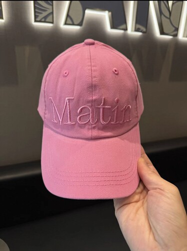 美式复古字母刺绣棒球帽女2026新款潮牌matin百搭显脸小鸭舌帽男