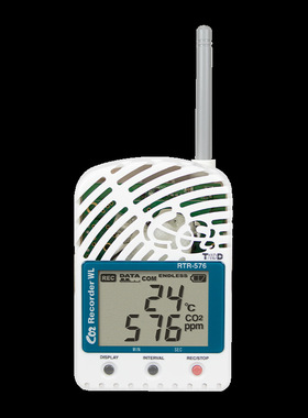 日本TANDD 二氧化碳/温度/湿度无线数据记录仪RTR-576