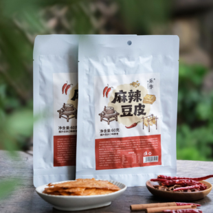 乐作 | 手工制作麻辣豆皮 轻油少负担清爽 不油腻越嚼越香 非油炸