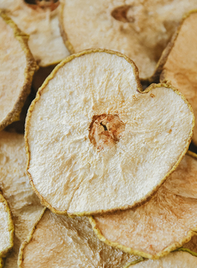 乐作 | 自有工厂云南高原雪梨干 带皮圆切片原色原味即食或泡果茶