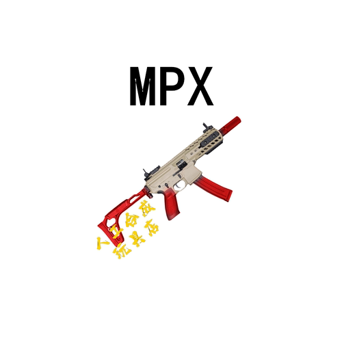 博涵MPX电动连发玩具枪金齿金天梯下场对战发射器WARGAME模型枪