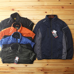 超值外贸日单弹力复合面料防风防雨秋冬棉服男士工装夹克外套保暖