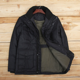 商务休闲 M65加肥加大棉服棉衣加厚外套秋冬男士 欧美外贸大码 男装