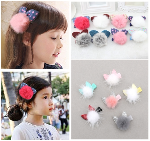 儿童成人发饰秋冬新品可爱