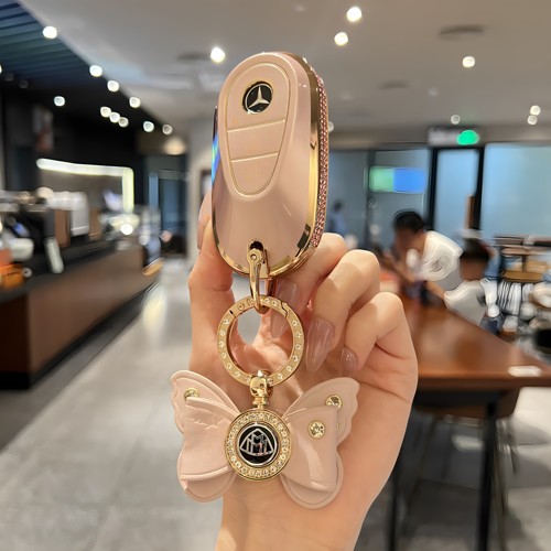 适用迈巴赫车钥匙套高端高级首选