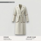 秋冬羊毛外套长款 彤姐原创 大衣高奢气质温婉风羊毛大衣2570