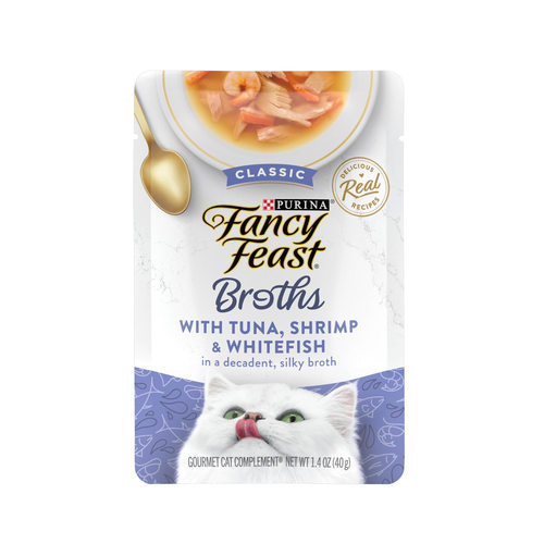 美国直邮 Purina Fancy Feast Wet Cat Food优质湿猫食品补剂16包