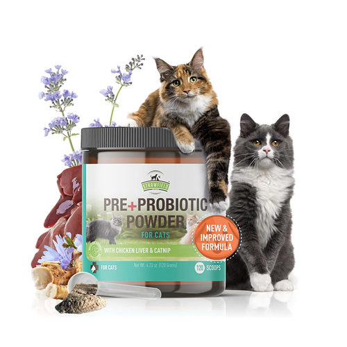 美国直邮 Strawfield Pets' Pre + Probiotic Powder猫用益生菌粉