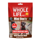 Life Pet Beef 美国直邮Whole Liver Treats小型犬人类级牛肝狗粮