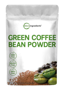 美国直邮MICROINGREDIENTS Green Coffee Bean Extract纯绿咖啡豆