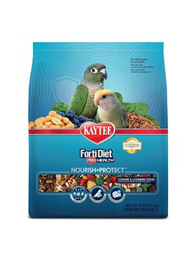 美国直邮Kaytee Forti-Diet Pro Health Nourish+Protect鹦鹉干粮