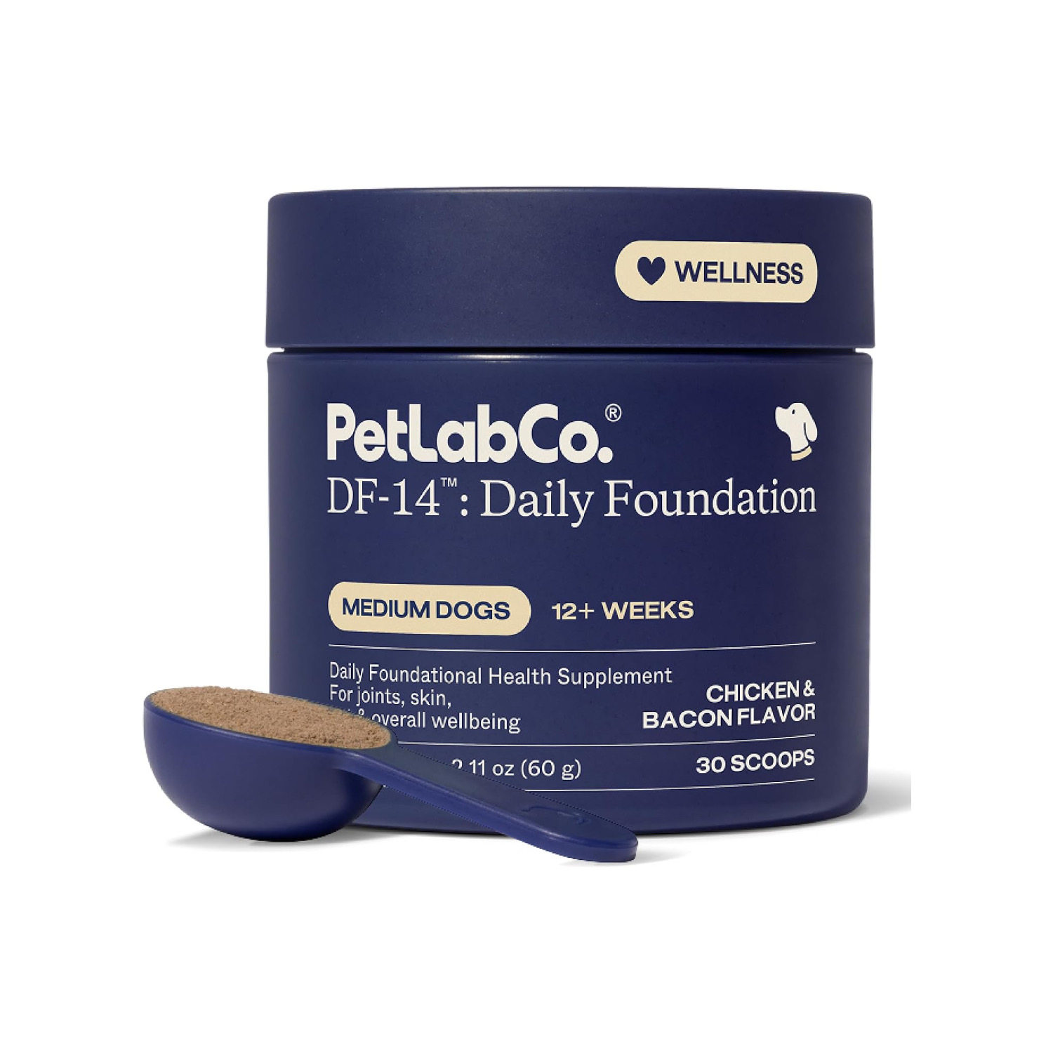 美国直邮PetLab Co. DF-14 Daily Foundation 中型犬日常基础补剂