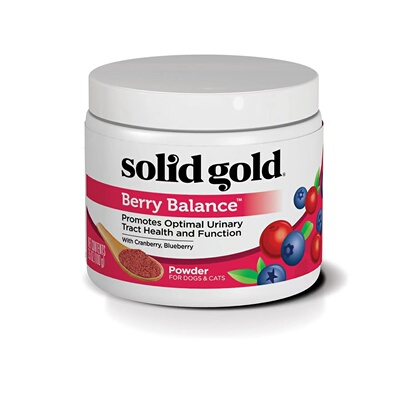 美国直邮 Solid Gold Cranberry Dogs & Cats 蔓越莓猫狗尿路支持