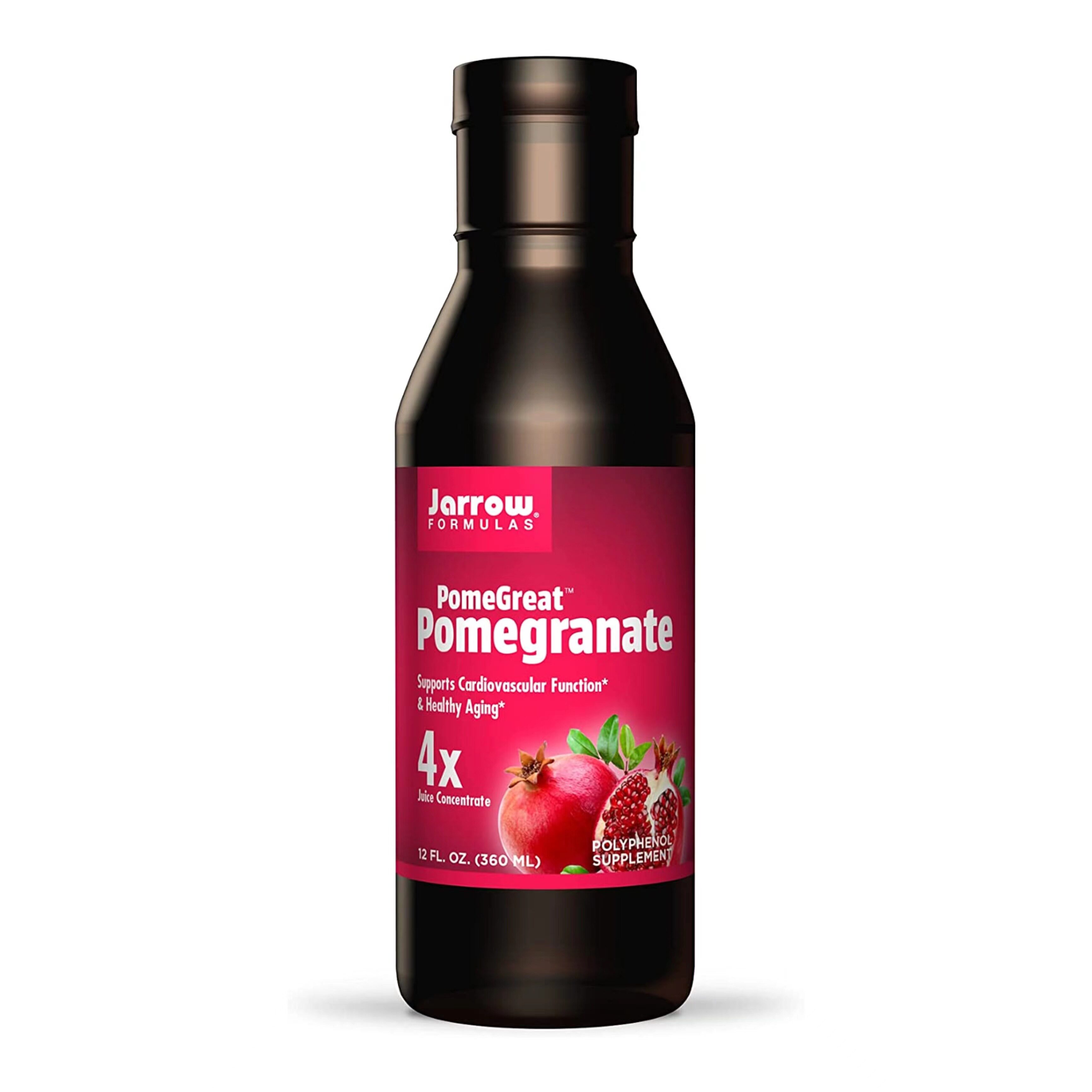 美国直邮Jarrow Formulas PomeGreat石榴果汁4倍浓缩素食多酚补充