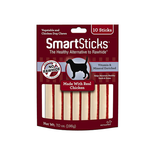 美国直邮 Smartsticks No Rawhide Dog Chews 狗营养咀嚼棒易消化