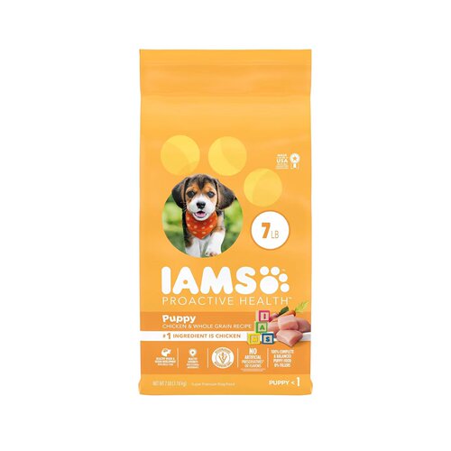 美国直邮 IAMS Smart Puppy Dry Dog Food 小狗干狗粮配真鸡肉