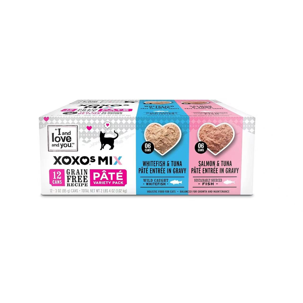 美国直邮 I and love and you Wet Cat Food 营养混合肉泥湿猫粮