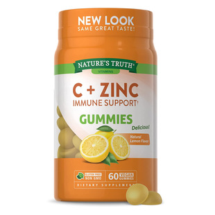 美国直邮Nature's Truth Vitamin C Gummies withZinc含锌维生素C