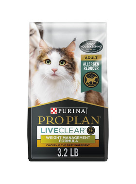 美国直邮Purina Pro Plan Allergen Reducing Cat 体重控制干猫粮