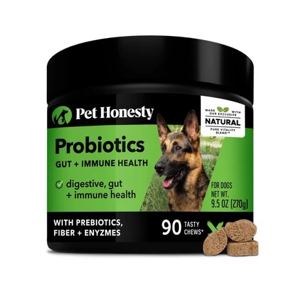 美国直邮 Pet Honesty Probiotics for Dogs狗益生菌支持肠道健康