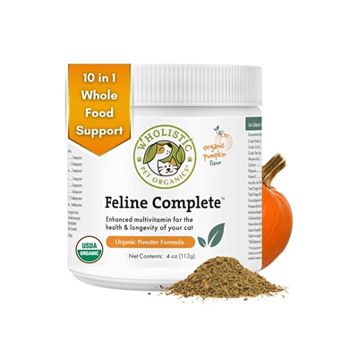 美国直邮 Wholistic Pet Organics Feline Complete 猫多种维生素