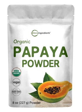 美国直邮MicroIngredients  Papaya Fruit Powder有机冻干木瓜果