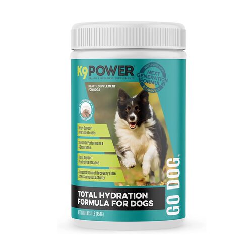 美国直邮 K9 Power Go Dog 狗用水化和性能电解质混合粉 454g