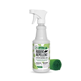 美国直邮 Mighty Mint Rodent Repellent 强力薄荷驱鼠喷雾剂安全