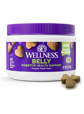 美国直邮Wellness Soft Chew DigestiveDogs软咀嚼狗消化健康补剂