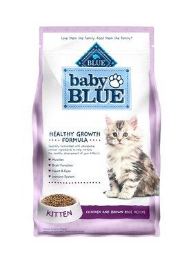 美国直邮Blue Buffalo Baby Dry Cat Food天然小猫干猫粮营养丰富