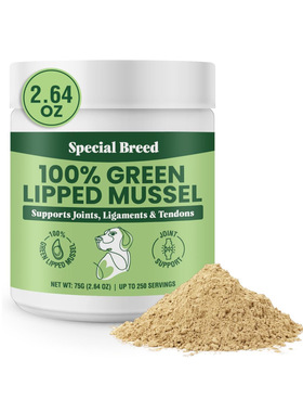 美国直邮Special Breed Green Lipped Mussels猫狗新西兰绿唇贻贝