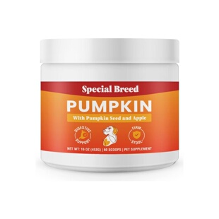 美国直邮 Special Breed 3-in-1 Pumpkin Powder 天然狗消化支持