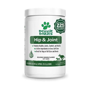 美国直邮 Doggie Dailies Glucosamine for Dogs 氨基葡萄糖狗用