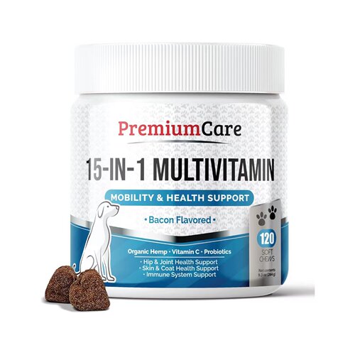 美国直邮 Premium Care 15-in-1 Dog Multivitamin狗狗多种维生素
