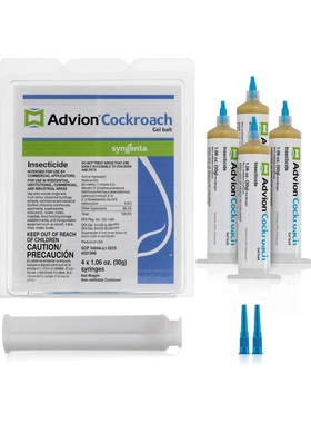 美国直邮 Advion Cockroach Gel Bait 有效杀蟑螂胶饵 室内外使用