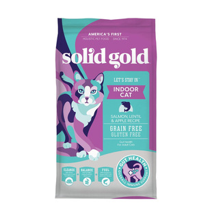 Indoor Gold Dry Cat 无谷物和谷蛋白干猫粮 美国直邮 Food Solid