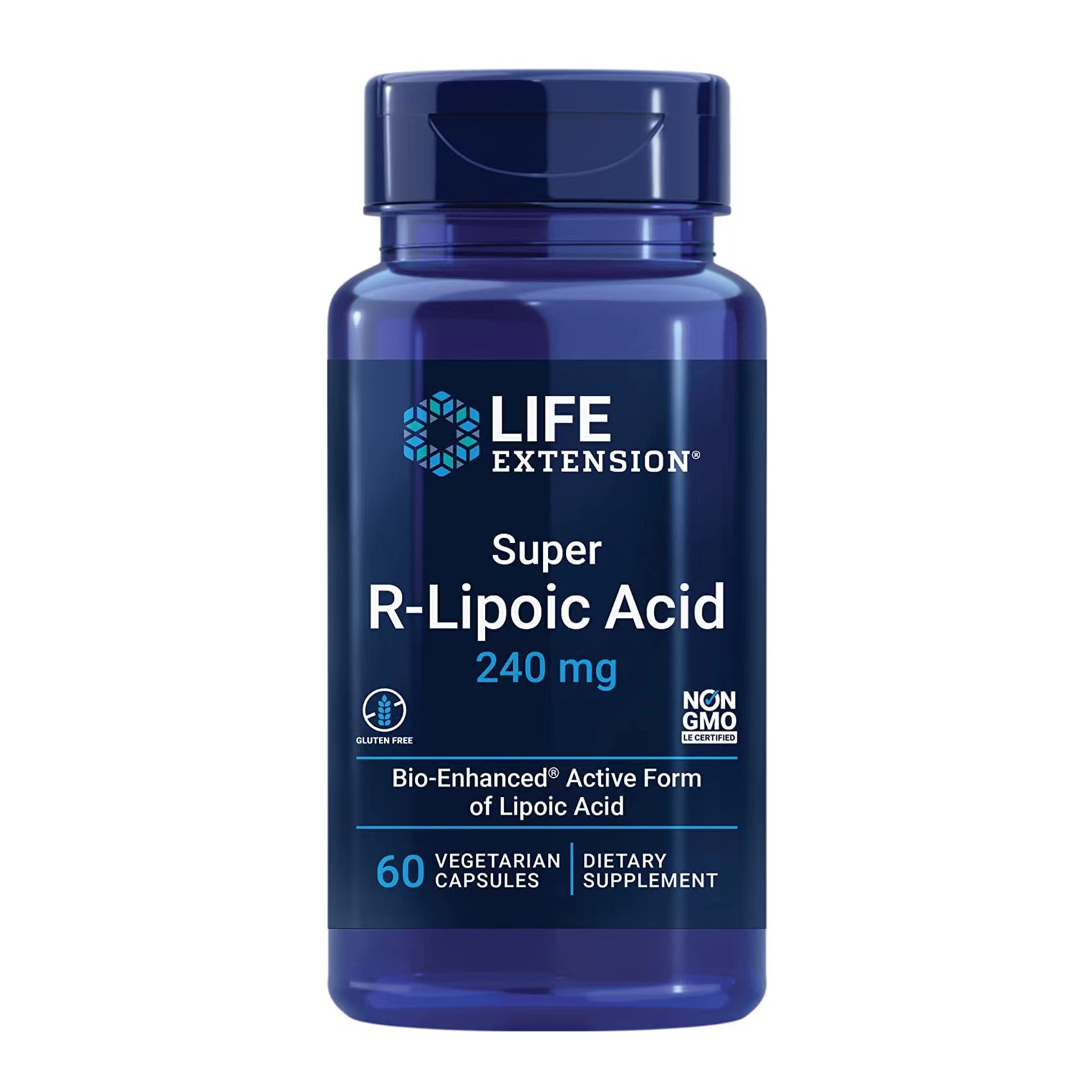 美国直邮 Life Extension Super R-Lipoic Acid 240mg R-硫辛酸-封面